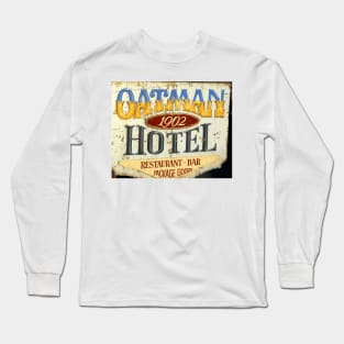 Oatman Arizona Hotel sign Long Sleeve T-Shirt